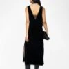 Zadig & Voltaire Renzo Velvet Dress Black