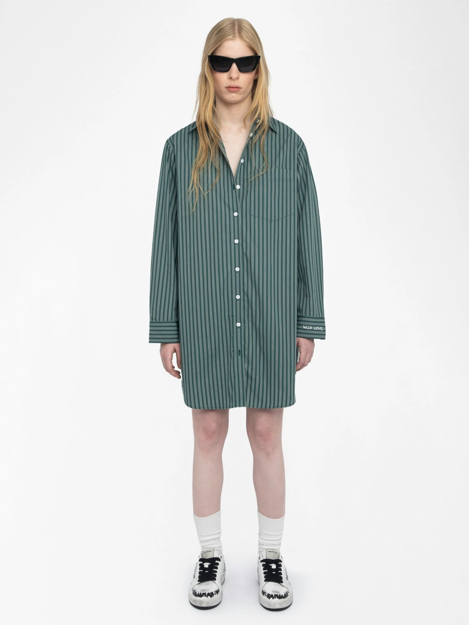 Rorning Dress Emerald Zadig & Voltaire Rorning Dress Emerald -Zadig Et Voltaire WWDR02579 EMERALD SHOOTING 683702529e853 scaled