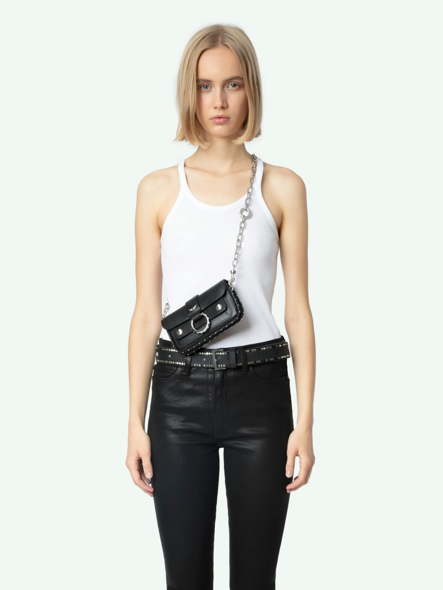 Jett Skinny Jeans Black coated Zadig & Voltaire Jett Skinny Jeans Black Coated -Zadig Et Voltaire WWJE00241 BLACK COATED ADDI 1 66fd17ee10d39 scaled