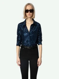 Zadig & Voltaire Jett Skinny Jeans Solid Black -Zadig Et Voltaire WWJE00241 SOLID BLACK ADDI 1 66fd18333d309