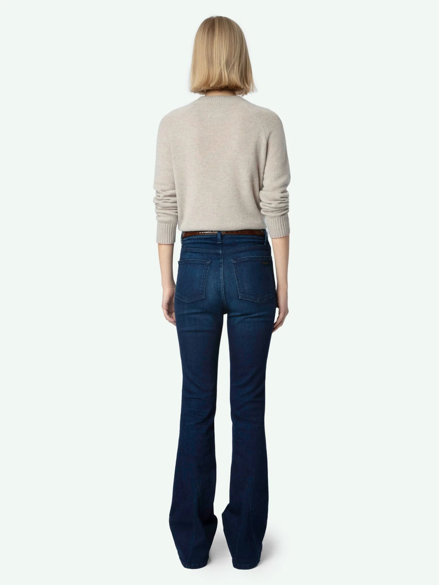Joplin Jeans Dark indigo Zadig & Voltaire Joplin Jeans Dark Indigo -Zadig Et Voltaire WWJE00255 DARK INDIGO BACK 66fd1904bb464 scaled
