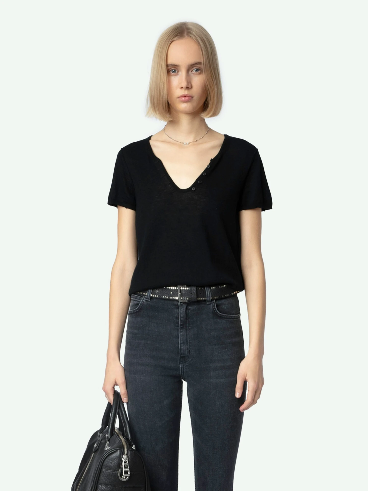 Joplin Jeans Washed black Zadig & Voltaire Joplin Jeans Washed Black -Zadig Et Voltaire WWJE00255 WASHED BLACK ADDI 1 66fd1a3b3257f scaled