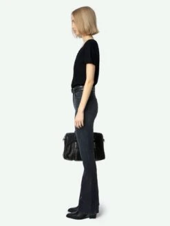 Zadig & Voltaire Joplin Jeans Washed Black 3 Zadig & Voltaire Joplin Jeans Washed Black -Zadig Et Voltaire WWJE00255 WASHED BLACK ADDI 2 66fd189cee250