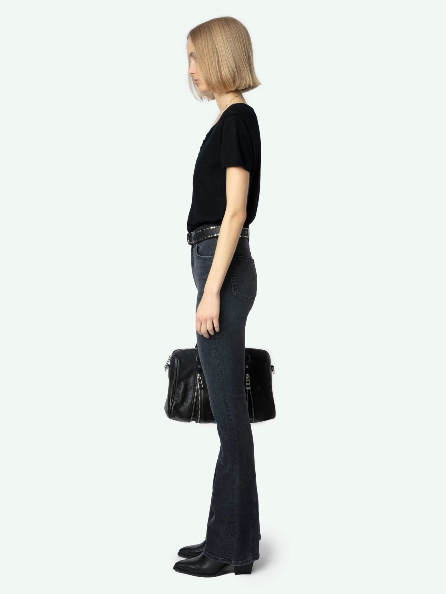 Joplin Jeans Washed black Zadig & Voltaire Joplin Jeans Washed Black -Zadig Et Voltaire WWJE00255 WASHED BLACK ADDI 2 66fd189cee250 scaled