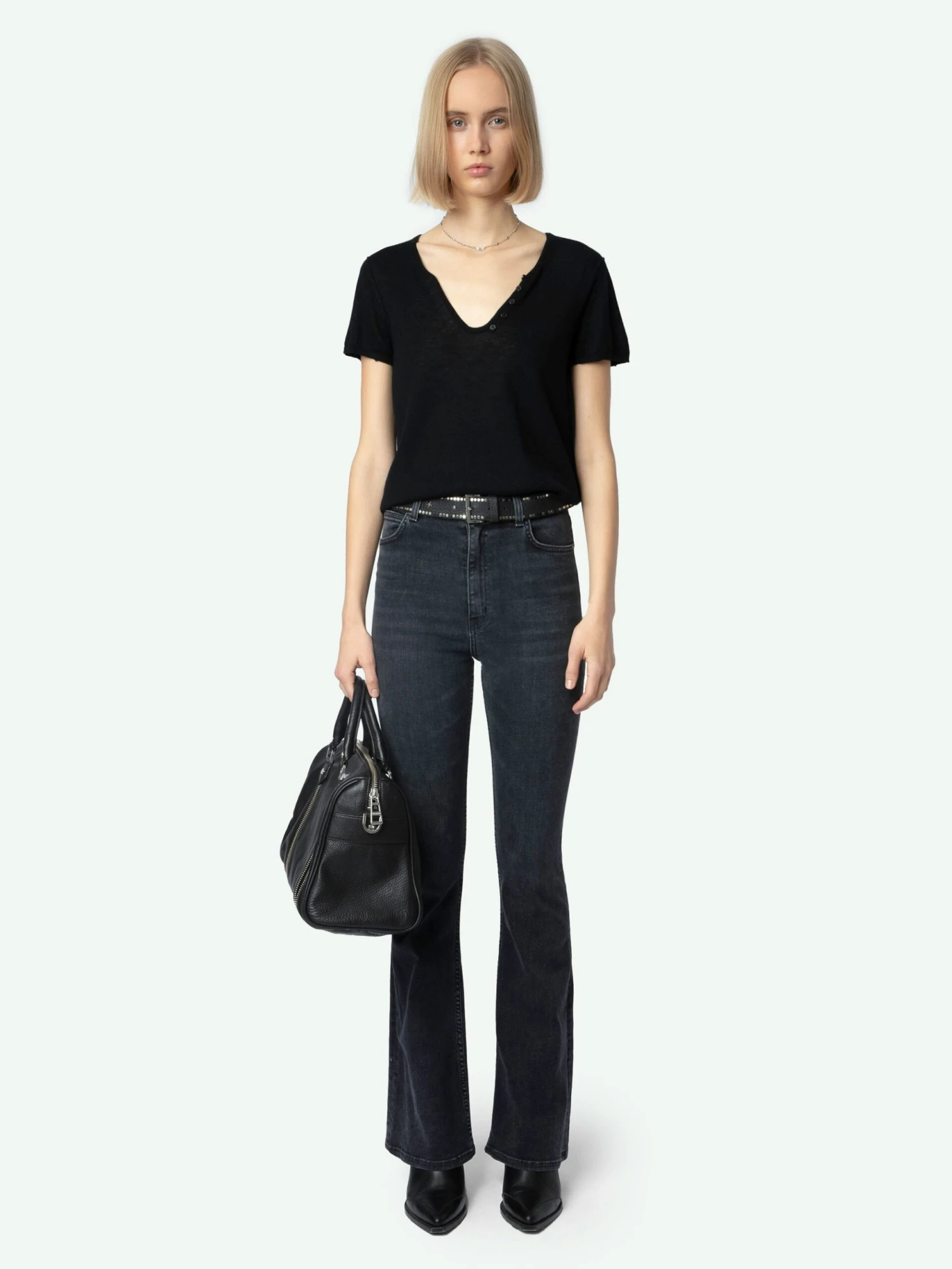 Joplin Jeans Washed black Zadig & Voltaire Joplin Jeans Washed Black -Zadig Et Voltaire WWJE00255 WASHED BLACK SHOOTING 66fd1962d64f8 scaled