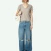 Zadig & Voltaire Whitney Wide Leg Jeans Medium Wash