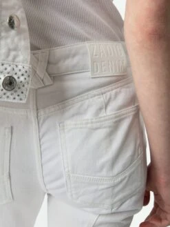 Zadig & Voltaire Ecume White Bootcut Jeans Judo 5 Zadig & Voltaire Ecume White Bootcut Jeans Judo -Zadig Et Voltaire WWJE01286 JUDO HOVER 67a9e40254105