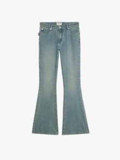 Zadig & Voltaire Eclip Bootcut Women's Studded Jeans Light Blue -Zadig Et Voltaire WWJE01292 LIGHT BLUE PACKSHOT 684fe1f08e6de