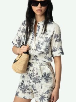 Zadig & Voltaire Cook Jumpsuit Ecru 3 Zadig & Voltaire Cook Jumpsuit Ecru -Zadig Et Voltaire WWJU01039 ECRU ADDI 2 67bed6e24bb11