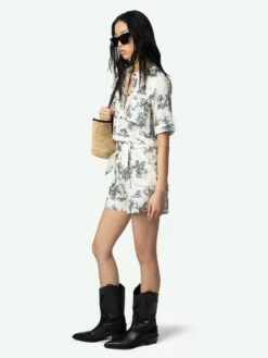 Zadig & Voltaire Cook Jumpsuit Ecru 4 Zadig & Voltaire Cook Jumpsuit Ecru -Zadig Et Voltaire WWJU01039 ECRU ADDI 3 67bed6fc449d1