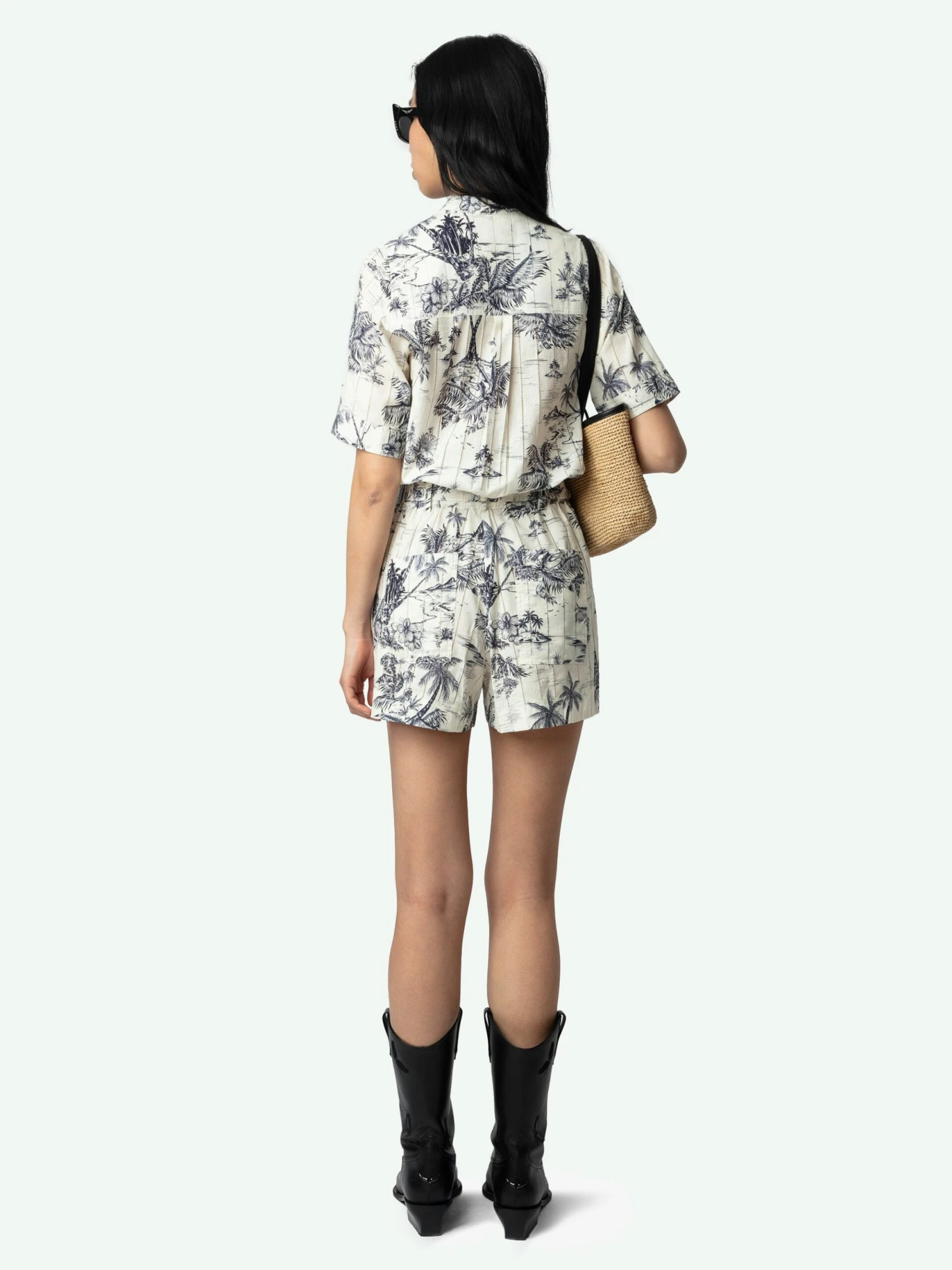 Cook Jumpsuit Ecru Zadig & Voltaire Cook Jumpsuit Ecru -Zadig Et Voltaire WWJU01039 ECRU BACK 67bed71d9e871 scaled