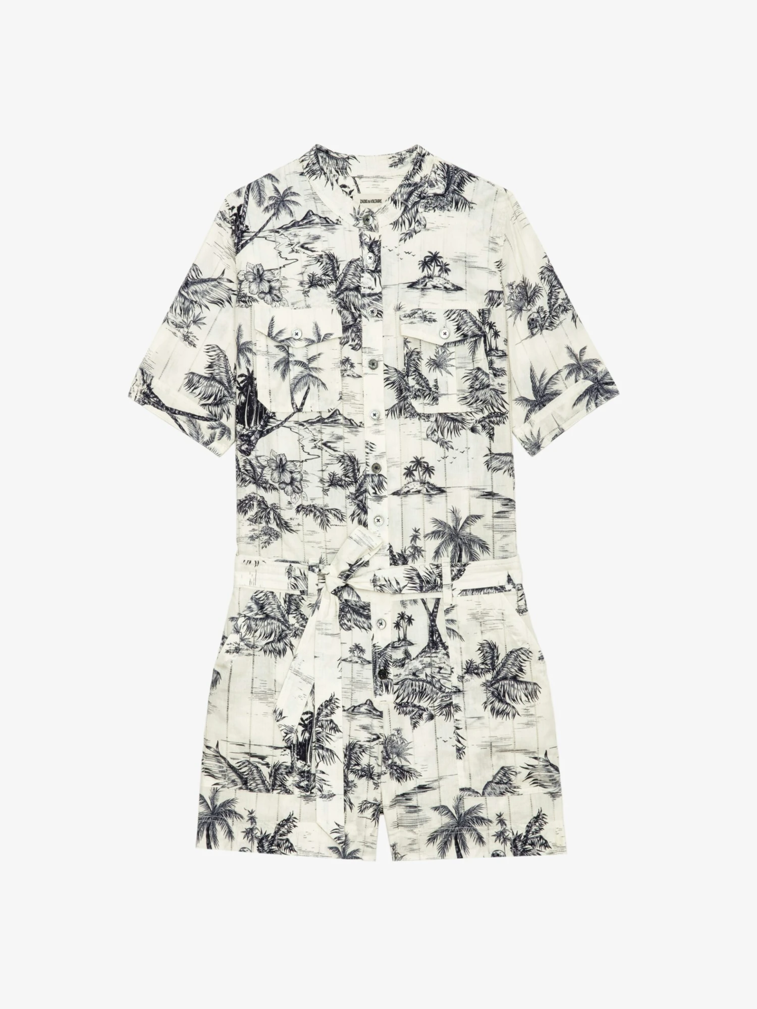 Cook Jumpsuit Ecru Zadig & Voltaire Cook Jumpsuit Ecru -Zadig Et Voltaire WWJU01039 ECRU PACKSHOT 67c04ee98468a scaled