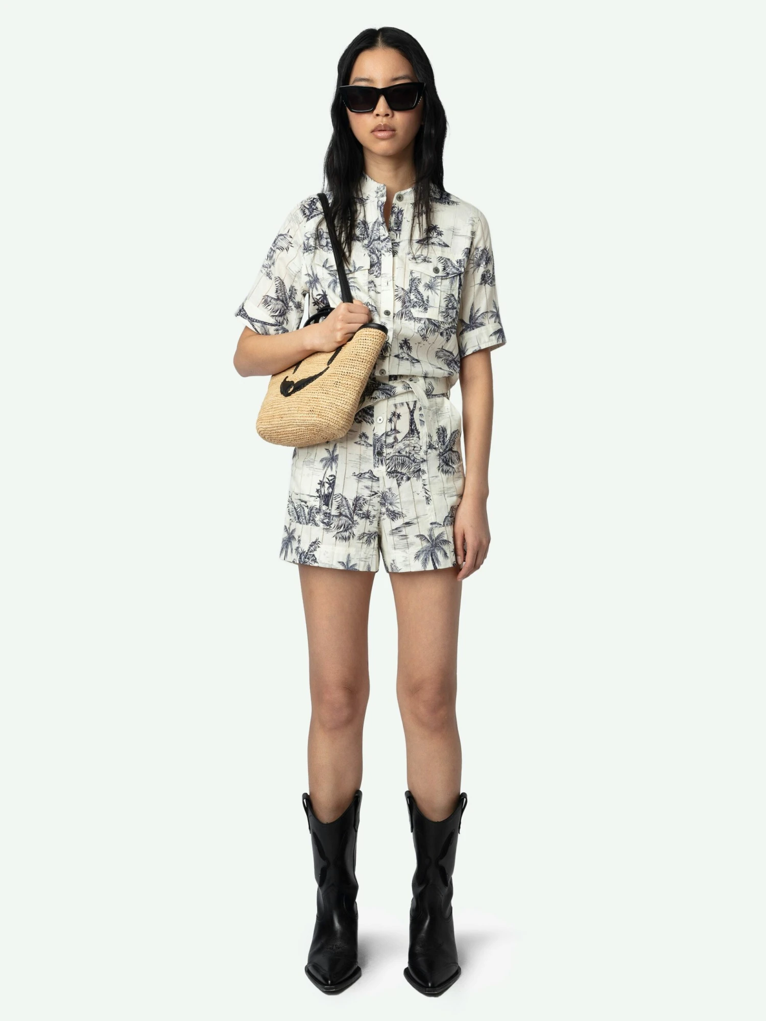 Cook Jumpsuit Ecru Zadig & Voltaire Cook Jumpsuit Ecru -Zadig Et Voltaire WWJU01039 ECRU SHOOTING 67bed71577657 scaled