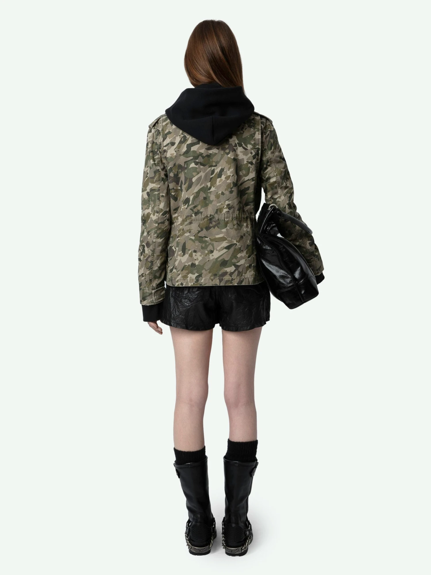 Krisa Parka Grass Zadig & Voltaire Krisa Parka Grass -Zadig Et Voltaire WWOW00647 GRASS BACK 664c5b3341fb4 scaled