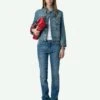 Zadig & Voltaire Kioka Denim Jacket Light Blue