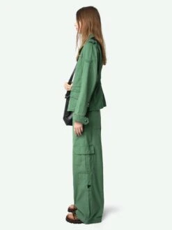 Zadig & Voltaire Klimi Parka Coriander -Zadig Et Voltaire WWOW01677 CORIANDER ADDI 2 675ff6c578833