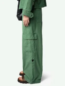 Zadig & Voltaire Klimi Parka Coriander -Zadig Et Voltaire WWOW01677 CORIANDER ADDI 6 675ff81d6b729