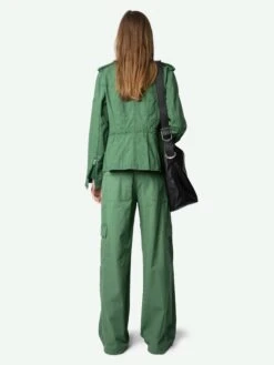 Zadig & Voltaire Klimi Parka Coriander -Zadig Et Voltaire WWOW01677 CORIANDER BACK 675ff686c2723