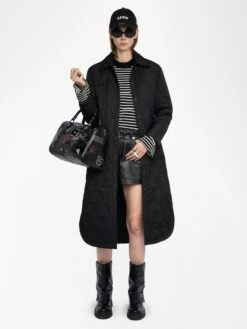 Zadig & Voltaire Kina Parka Black