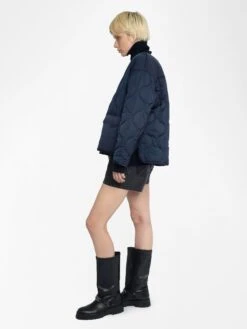 Zadig & Voltaire Bunji Parka Encre -Zadig Et Voltaire WWOW01685 ENCRE ADDI 2 685e906e8c03b