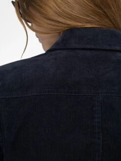 Zadig & Voltaire Liam Women's Blue Corduroy Jacket Encre -Zadig Et Voltaire WWOW01703 ENCRE HOVER 6849a6987daa1