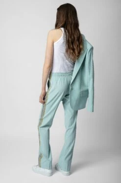 Zadig & Voltaire Pomy Pants Celadon -Zadig Et Voltaire WWPA00017 CELADON 5