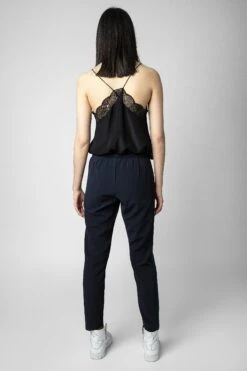Zadig & Voltaire Paula Band Pants Encre -Zadig Et Voltaire WWPA00018 ENCRE 5