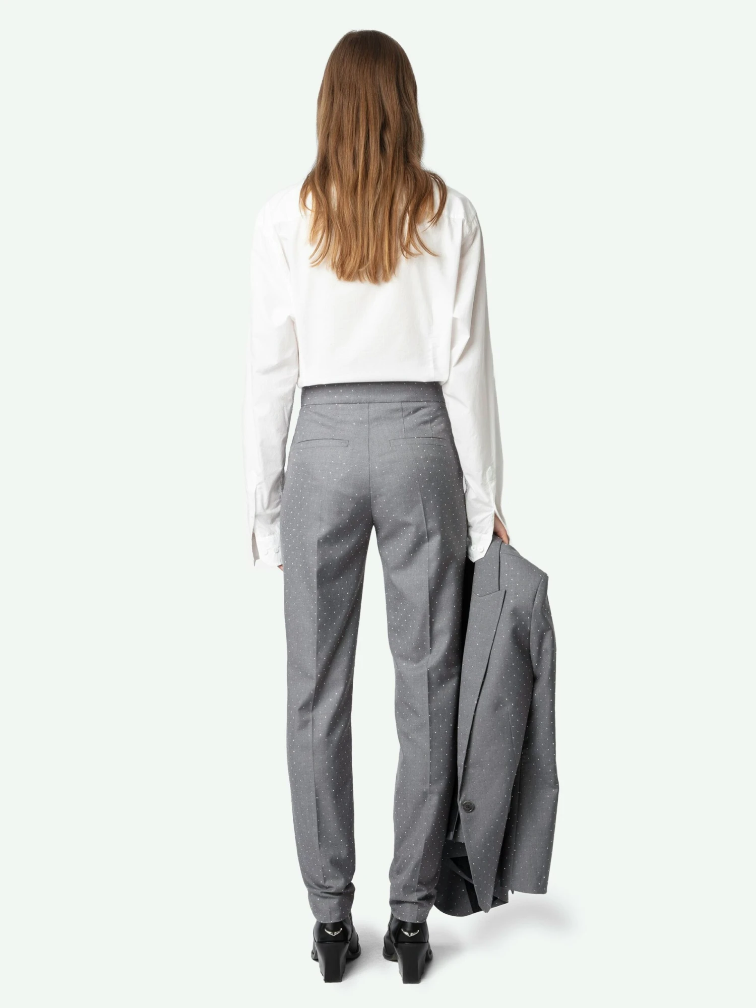 Panny Pants Gris chine Zadig & Voltaire Panny Pants Gris Chine -Zadig Et Voltaire WWPA01821 GRIS CHINE ADDI 5 675ff0edc64ab scaled