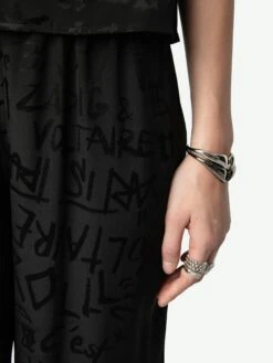 Zadig & Voltaire Pin Silk Pants Black 3 Zadig & Voltaire Pin Silk Pants Black -Zadig Et Voltaire WWPA01852 BLACK HOVER 6760573f98f69