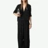Zadig & Voltaire Pin Silk Pants Black