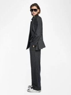 Zadig & Voltaire Puros Pants Anthracite -Zadig Et Voltaire WWPA01866 ANTHRACITE ADDI 2 6877c2dd234a3