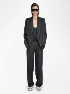 Zadig & Voltaire Puros Pants Anthracite