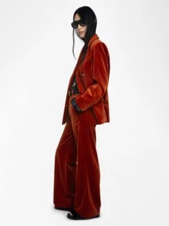 Zadig & Voltaire Panol Velvet Pants Burn -Zadig Et Voltaire WWPA01868 BURN ADDI 2 685d2475afca0