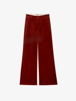 Zadig & Voltaire Panol Velvet Pants Burn -Zadig Et Voltaire WWPA01868 BURN PACKSHOT 686287d36269a
