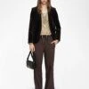 Zadig & Voltaire Poma Pants Dark Chocolate