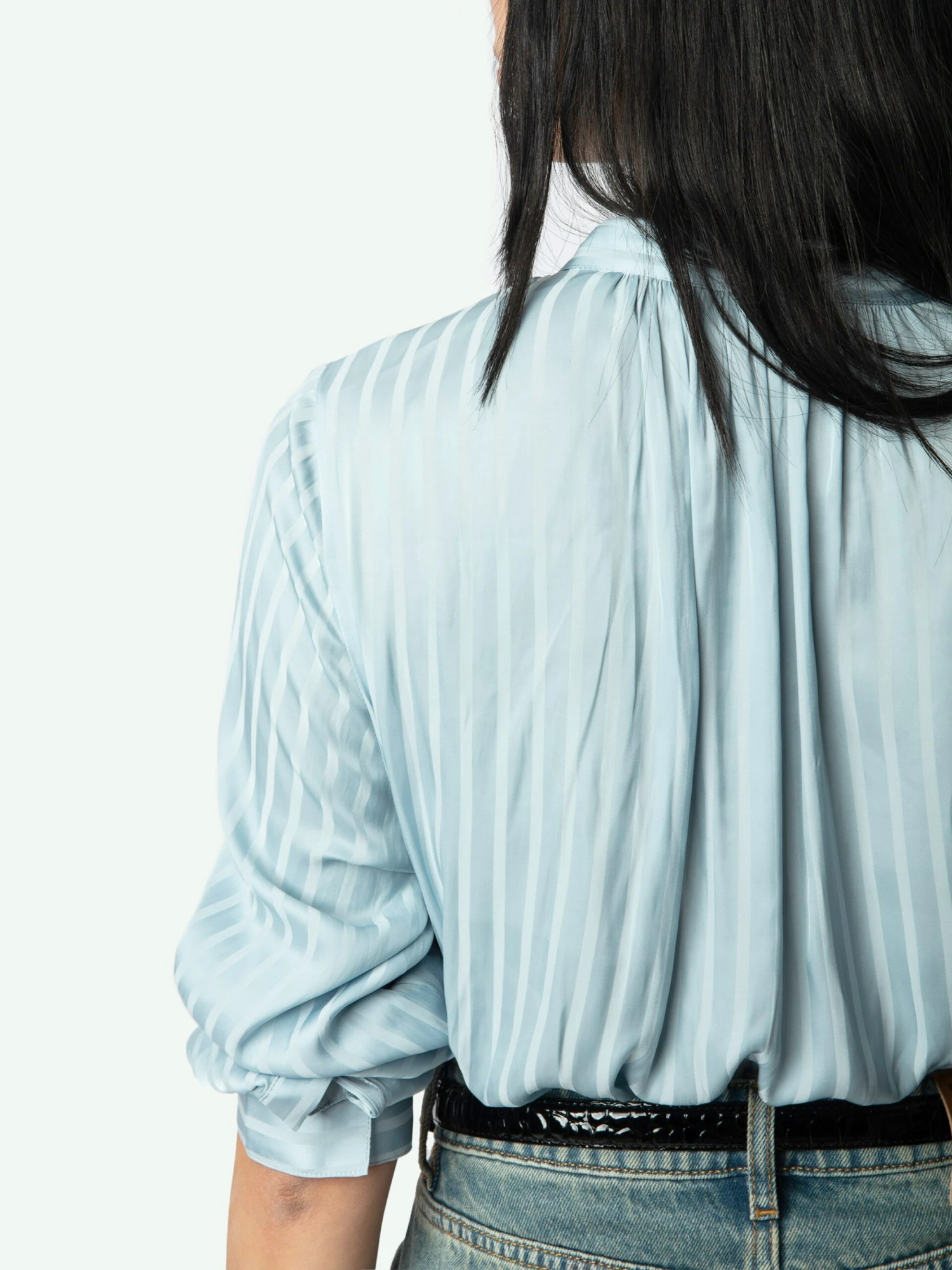 Tink Emerald Green Satin Blouse Mist Zadig & Voltaire Tink Emerald Green Satin Blouse Mist -Zadig Et Voltaire WWSH00021 MIST HOVER 67b746321f485 scaled