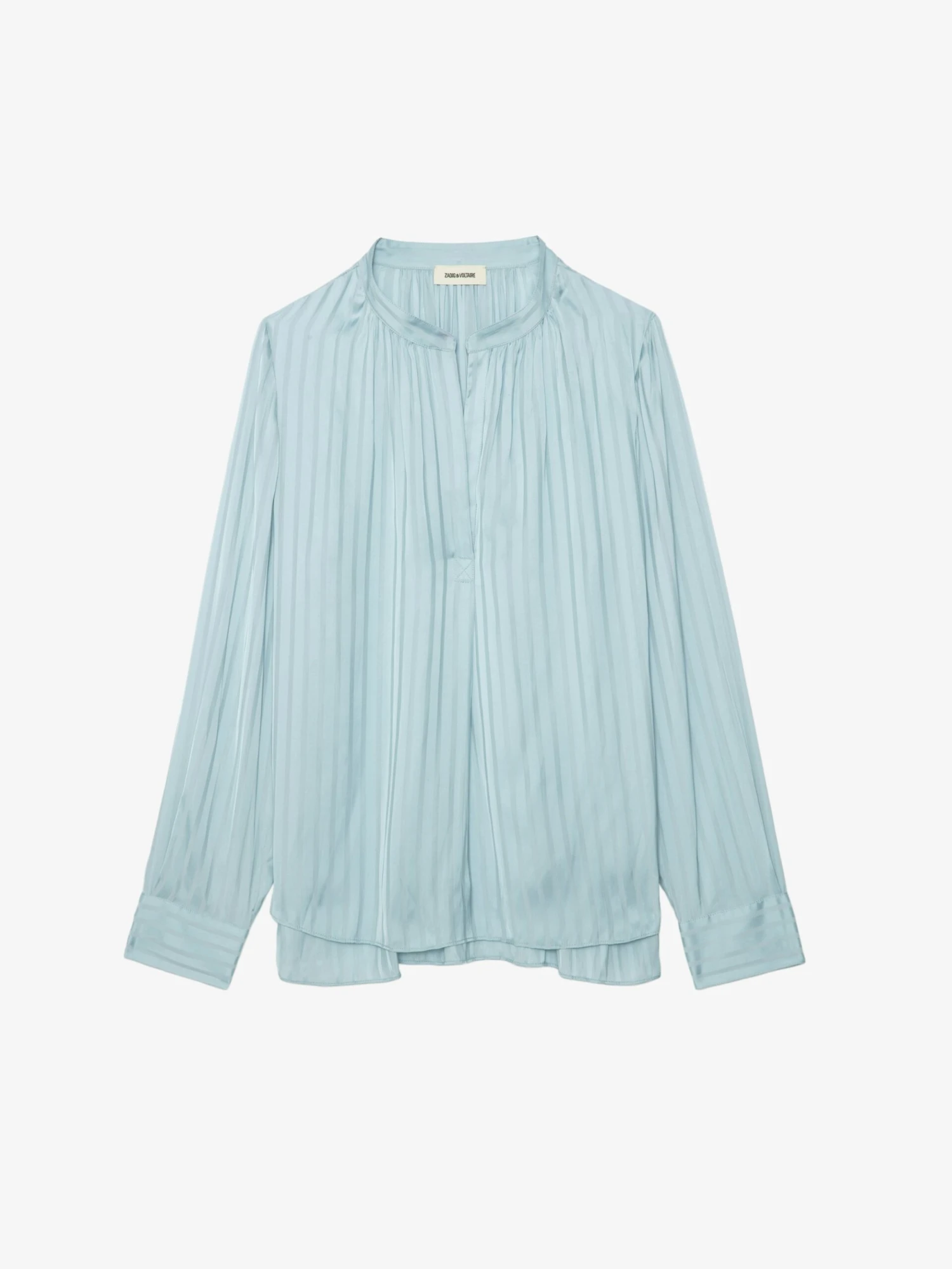 Tink Emerald Green Satin Blouse Mist Zadig & Voltaire Tink Emerald Green Satin Blouse Mist -Zadig Et Voltaire WWSH00021 MIST PACKSHOT 67e2cdb33c19c scaled