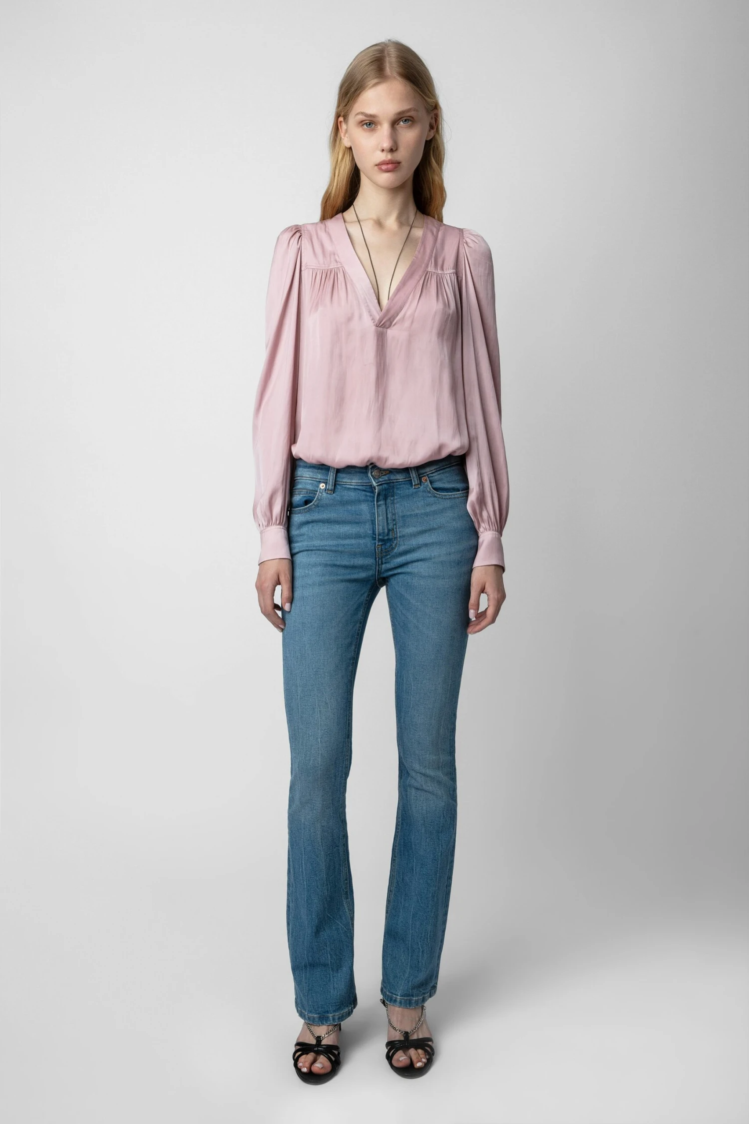 Telia Blouse Deep parme Zadig & Voltaire Telia Blouse Deep Parme -Zadig Et Voltaire WWSH00470 DEEP PARME 6 scaled