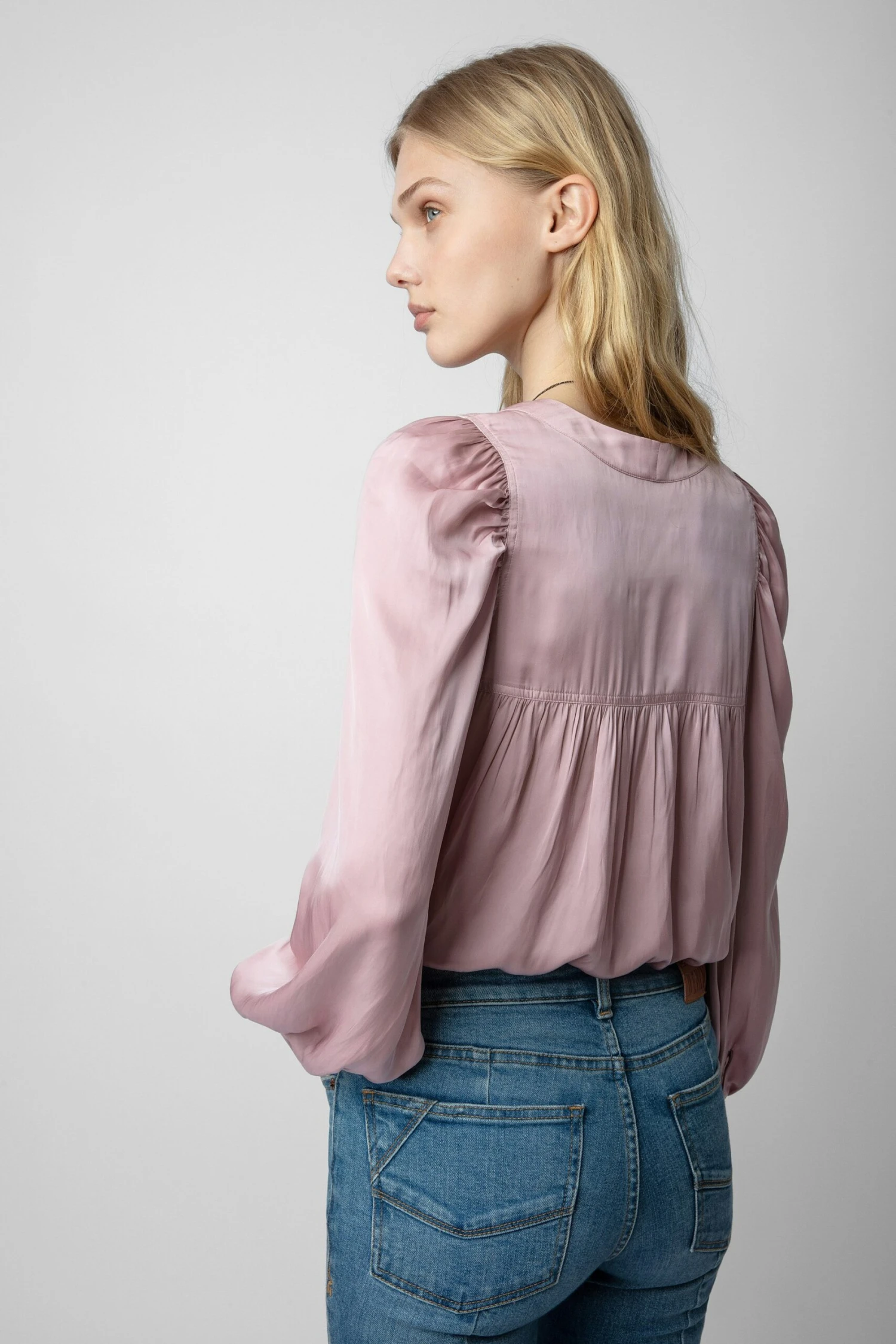 Telia Blouse Deep parme Zadig & Voltaire Telia Blouse Deep Parme -Zadig Et Voltaire WWSH00470 DEEP PARME 8 scaled