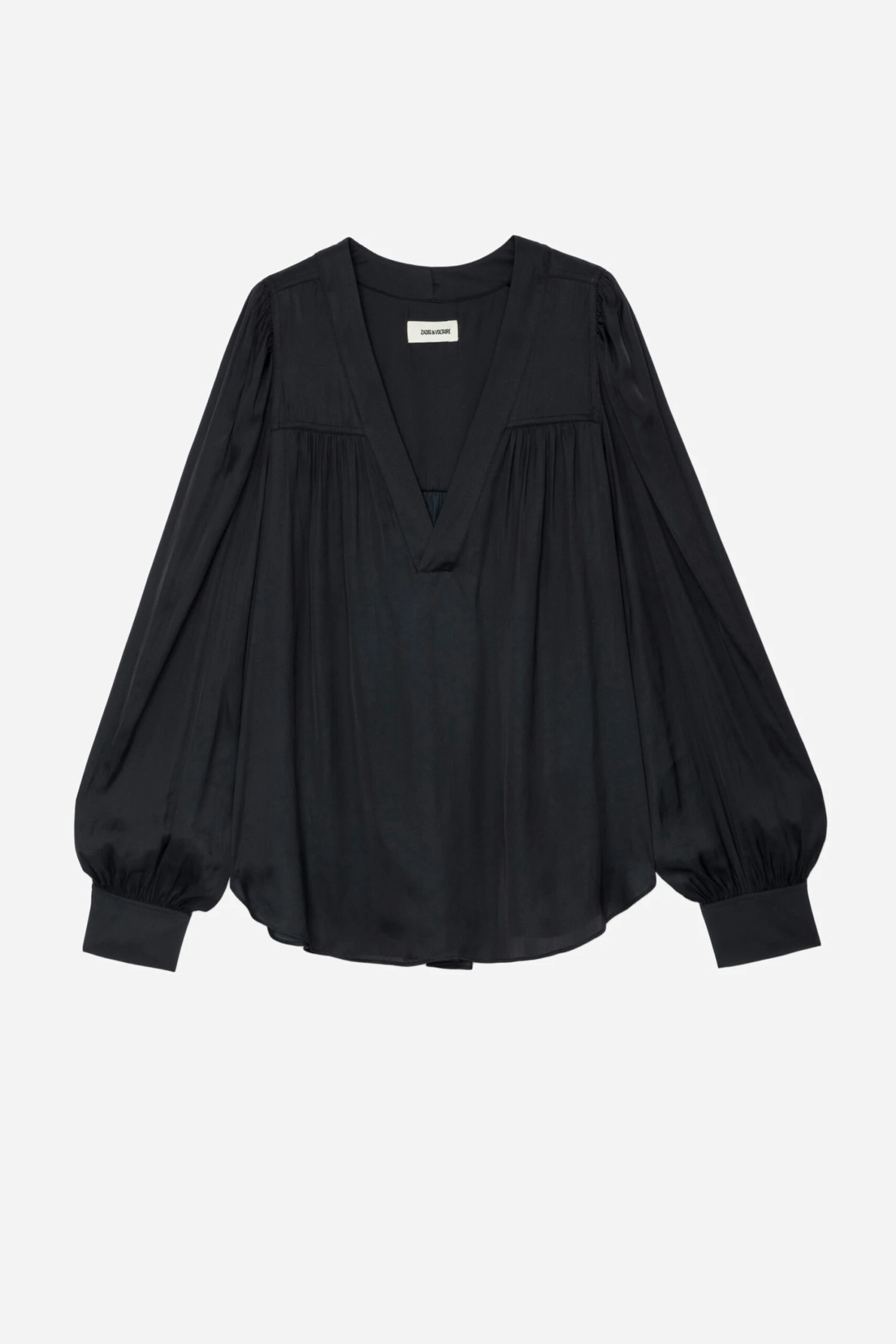 Telia Blouse Black Zadig & Voltaire Telia Blouse Black -Zadig Et Voltaire WWSH00470 NOIR scaled