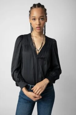 Zadig & Voltaire Telia Blouse Black