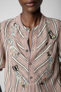 Zadig & Voltaire Teda Blouse Japon 3 Zadig & Voltaire Teda Blouse Japon -Zadig Et Voltaire WWSH00492 JAPON 4