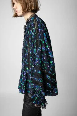 Zadig & Voltaire Tritelia Silk Blouse Black -Zadig Et Voltaire WWSH00509 NOIR 4