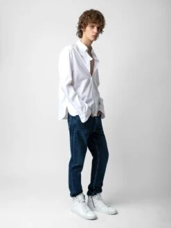 Zadig & Voltaire Tyrone Shirt Judo -Zadig Et Voltaire WWSH00551 JUDO ADDI 4 1