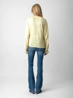 Zadig & Voltaire Tonastir Satin Blouse Shea 3 Zadig & Voltaire Tonastir Satin Blouse Shea -Zadig Et Voltaire WWSH00556 SHEA ADDI 2 1