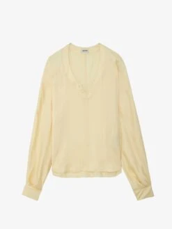 Zadig & Voltaire Tonastir Satin Blouse Shea 8 Zadig & Voltaire Tonastir Satin Blouse Shea -Zadig Et Voltaire WWSH00556 SHEA PACKSHOT 1