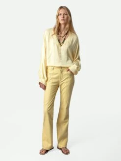 Zadig & Voltaire Tonastir Satin Blouse Shea