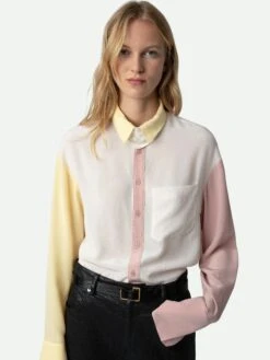 Zadig & Voltaire Tyrone Shirt Petale -Zadig Et Voltaire WWSH00562 PETALE HOVER