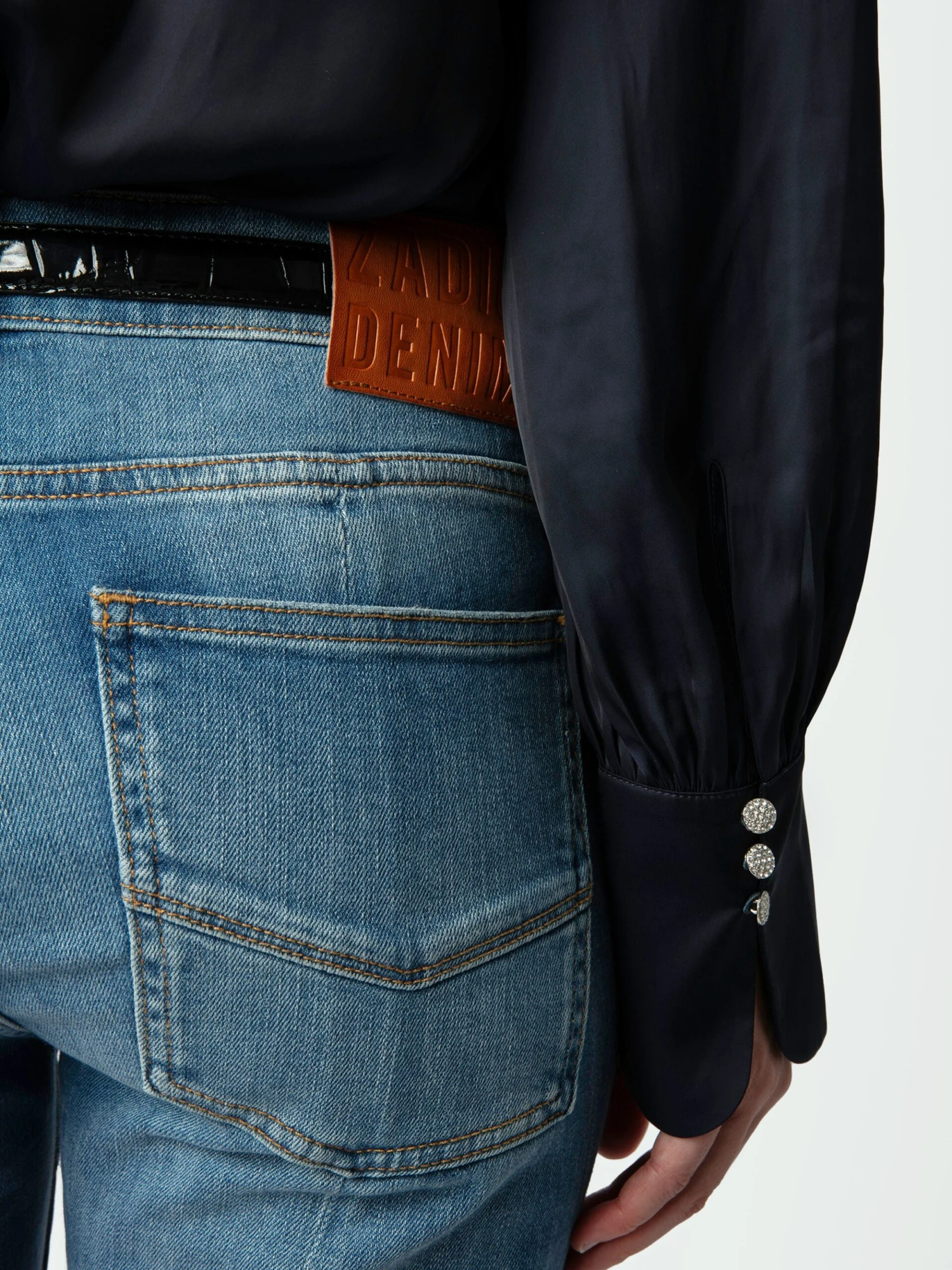 Tinous Satin Shirt Encre Zadig & Voltaire Tinous Satin Shirt Encre -Zadig Et Voltaire WWSH00572 ENCRE HOVER 6698cdceef778 scaled