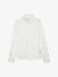Zadig & Voltaire Trenta Satin Blouse Judo -Zadig Et Voltaire WWSH00583 JUDO PACKSHOT 6694ebf1d0c63